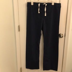 Urbane Navy Draw string Scrub Pants